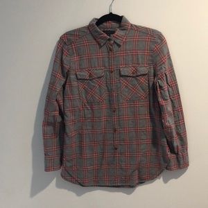J.Crew Plaid Flannel Shirt. Only worn once.